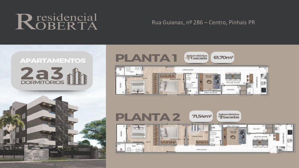 Apartamento - Venda - Centro - Pinhais - PR